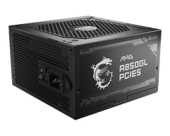 MSI Power Supply MAG A850GL PCIE5 ATX 80+ Gold 850W Full Modular