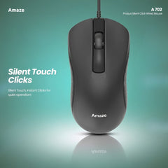 Probus Silent Click Wired Mouse – A702