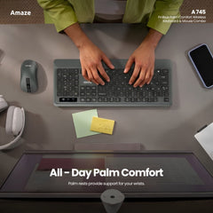 Probus Palm Comfort Wireless Keyboard & Mouse Combo – A745