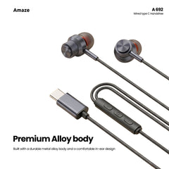 Wired Type C Handsfree – A692