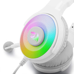 Redragon H350W PANDORA RGB USB Gaming Headset (White)