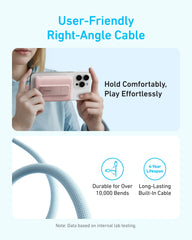 Anker Zolo 10,000mah Magnetic Powerbank, Built in USB-C Cable