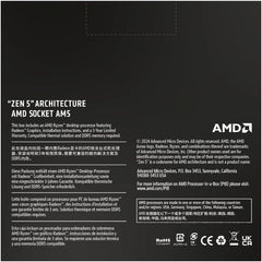 AMD Processor RYZEN 7 9700X Tray