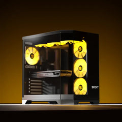Boost Casing Enclosure Elite Series X100 with 7 ARGB Fans