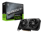 MSI Graphic Card RTX 5060 Ti 8GB Shadow 2x OC Plus