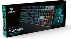 Aula Keyboard F2058 Mechanical Wired Blue Switch