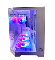 Frozer casing Dreamer ATX 4 Infinity Reverse Blade Fan White
