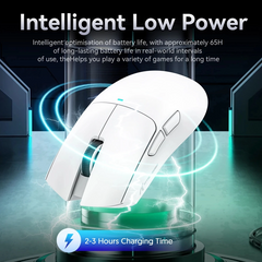 Attack Shark X11 Wireless Gaming Mouse – White