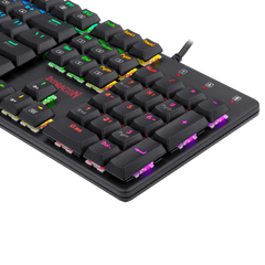 Redragon K589 SHRAPNEL RGB Backlit Mechanical Gaming Keyboard 104 Keys Anti-ghosting (Red Switches)