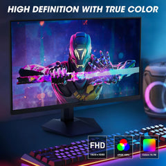KOORUI 24E3 24 Inch FHD IPS 165Hz 1ms Gaming Monitor, Ultra Slim Frame 99% sRGB, FreeSync G-Sync HDMI / DisplayPort