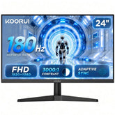 KOORUI G2412V 24 Inch FHD Gaming Monitor | VA Panel | 180Hz | 1ms | 3000:1 Contrast | FreeSync