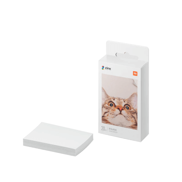 Mi Portable Photo Printer paper (2x3-inch, 20-sheets) - MiStore.pk