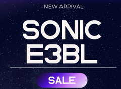 Sonic Casing E3BL 3RGB Fan Black