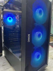 Sonic Casing R28 Black 3 RGB Fans