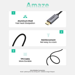 Type-C to Displayport Cable – A146