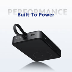 MI Power Bank 10000MAH 33W Magnetic Wireless with Integrated Cable White