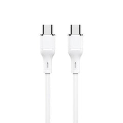 Logilink Type C To Type C Silicone Fast Charging Data Cable 1m (1 Year Warranty) White