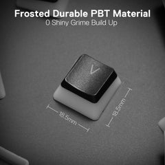 Redragon A130 SCARAB Pudding Keycaps (Black)