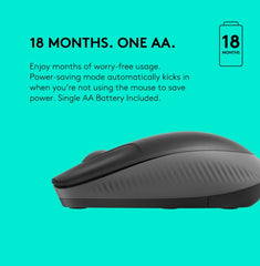 Logitech M190 Wireless Mouse Black