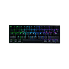 Tezarre Keyboard TK-63 Pro Mechanical Keyboard Tri-mode 60% Black