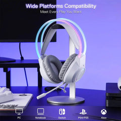 Redragon H231W SCREAM Wired Gaming Headset (White)
