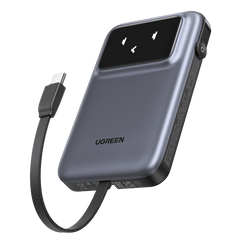 UGREEN 10000MAH Integrated Cable Power Bank 35603B