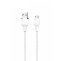 Logilink Usb To Micro Silicone Fast Charging Data Cable 1m (1 Year Warranty) White