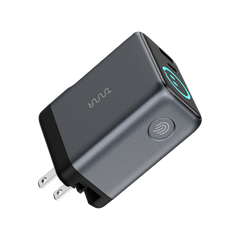 OMI 70W GaN Charger (Interactive Display &  Retractable USB-C Cable)