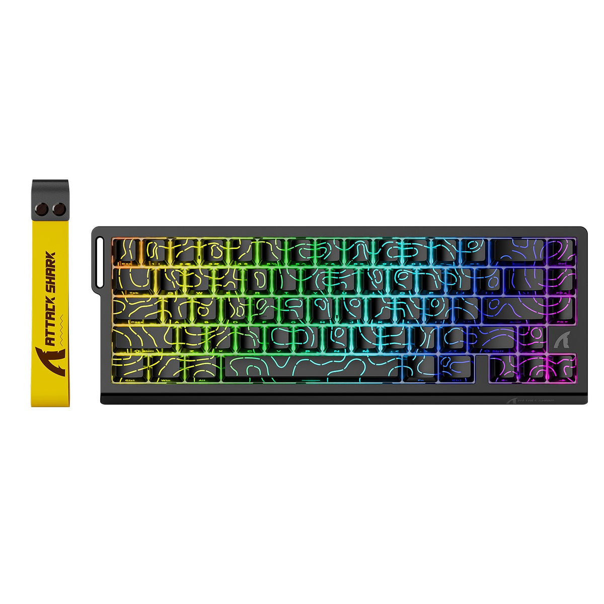ATTACK SHARK X68 HE Keyboard with RGB Backlighting