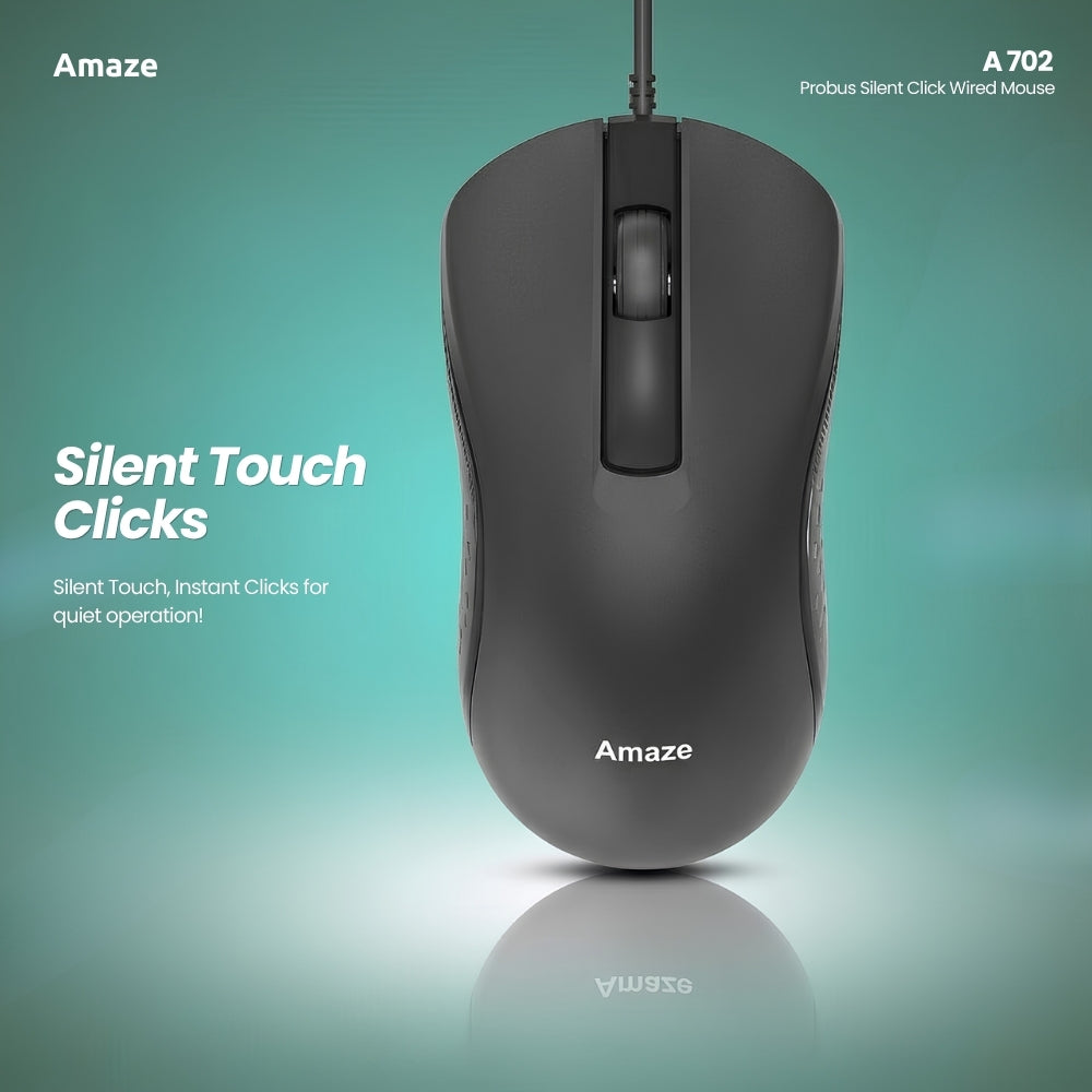 Probus Silent Click Wired Mouse – A702