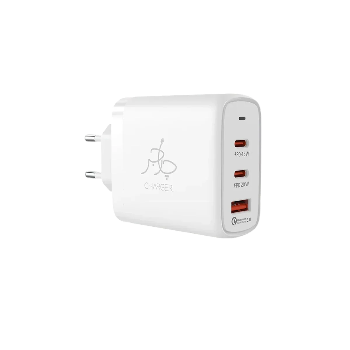 Fusion Triple Boost 65W PD Charger - With USB-C to USB-C Cable