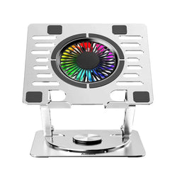 Laptop Aluminum Rotatable RGB Cooling Stand – A525
