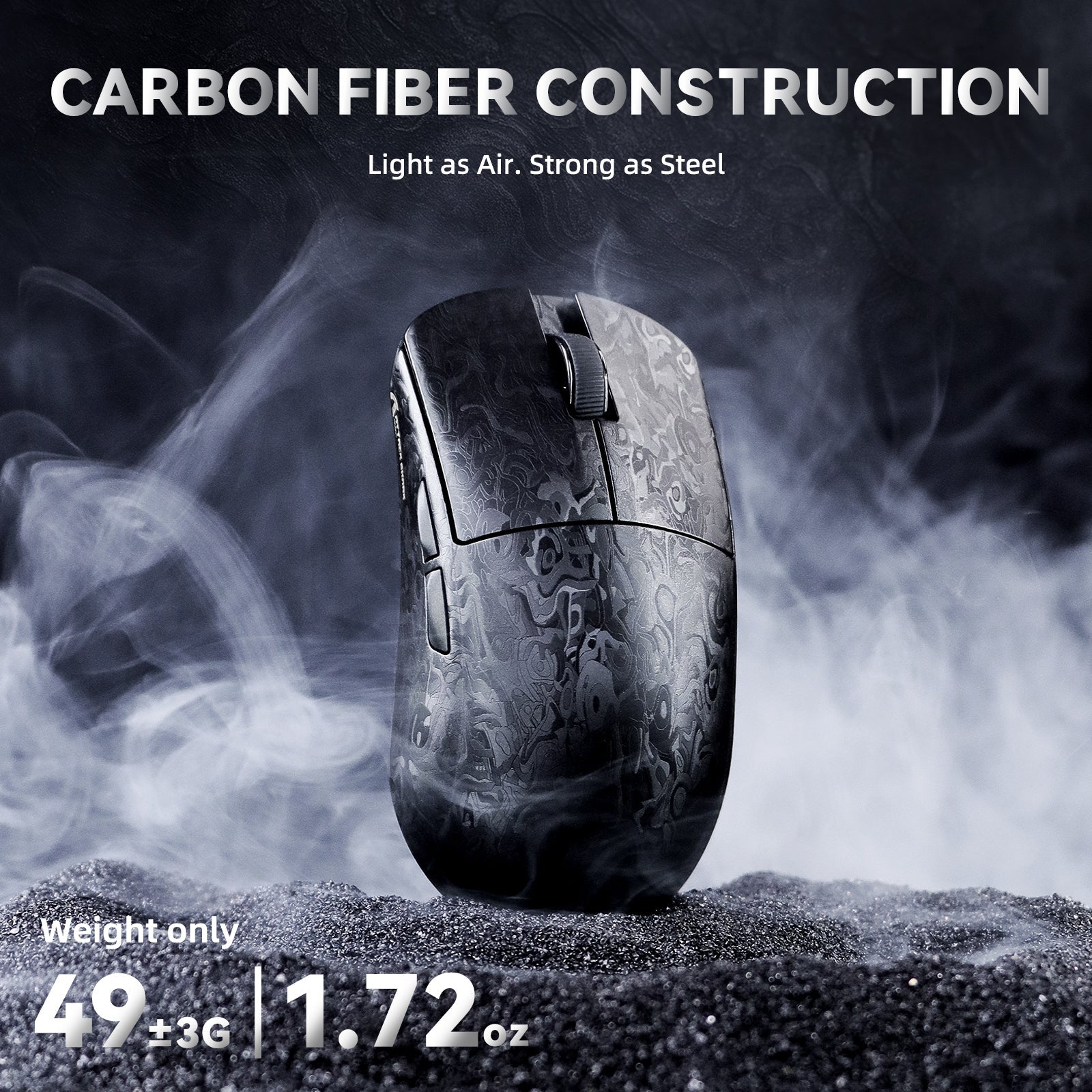 ATTACK SHARK R11 ULTRA Carbon Fiber Wireless 8K Gaming Mouse price in pakistan