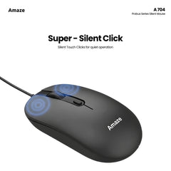 Probus Silent Click Wired Mouse – A704