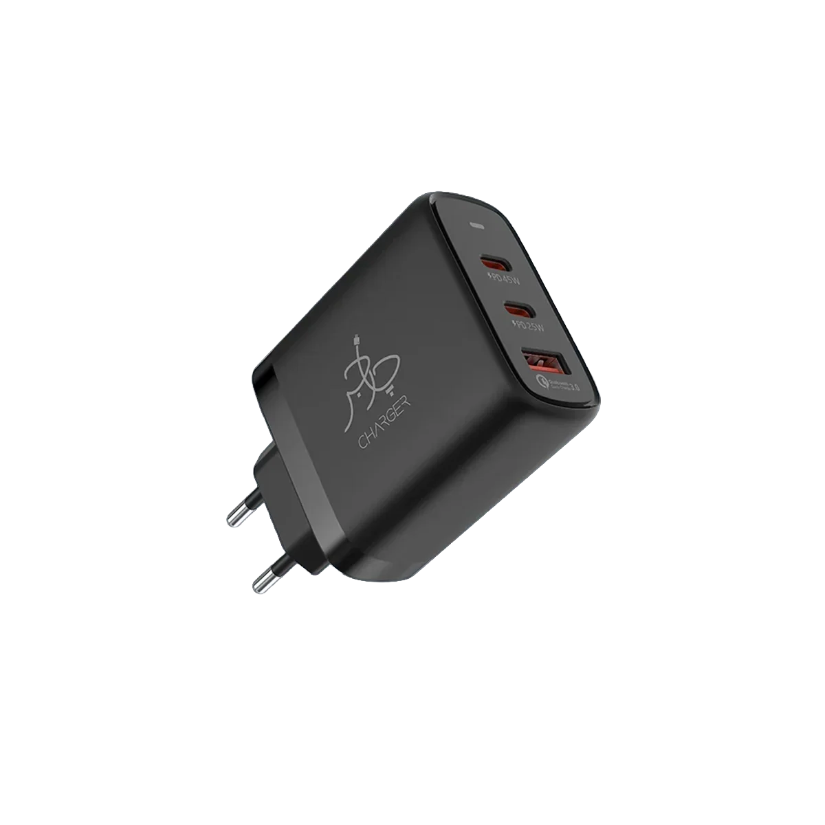 Fusion Triple Boost 65W PD Charger - With USB-C to USB-C Cable