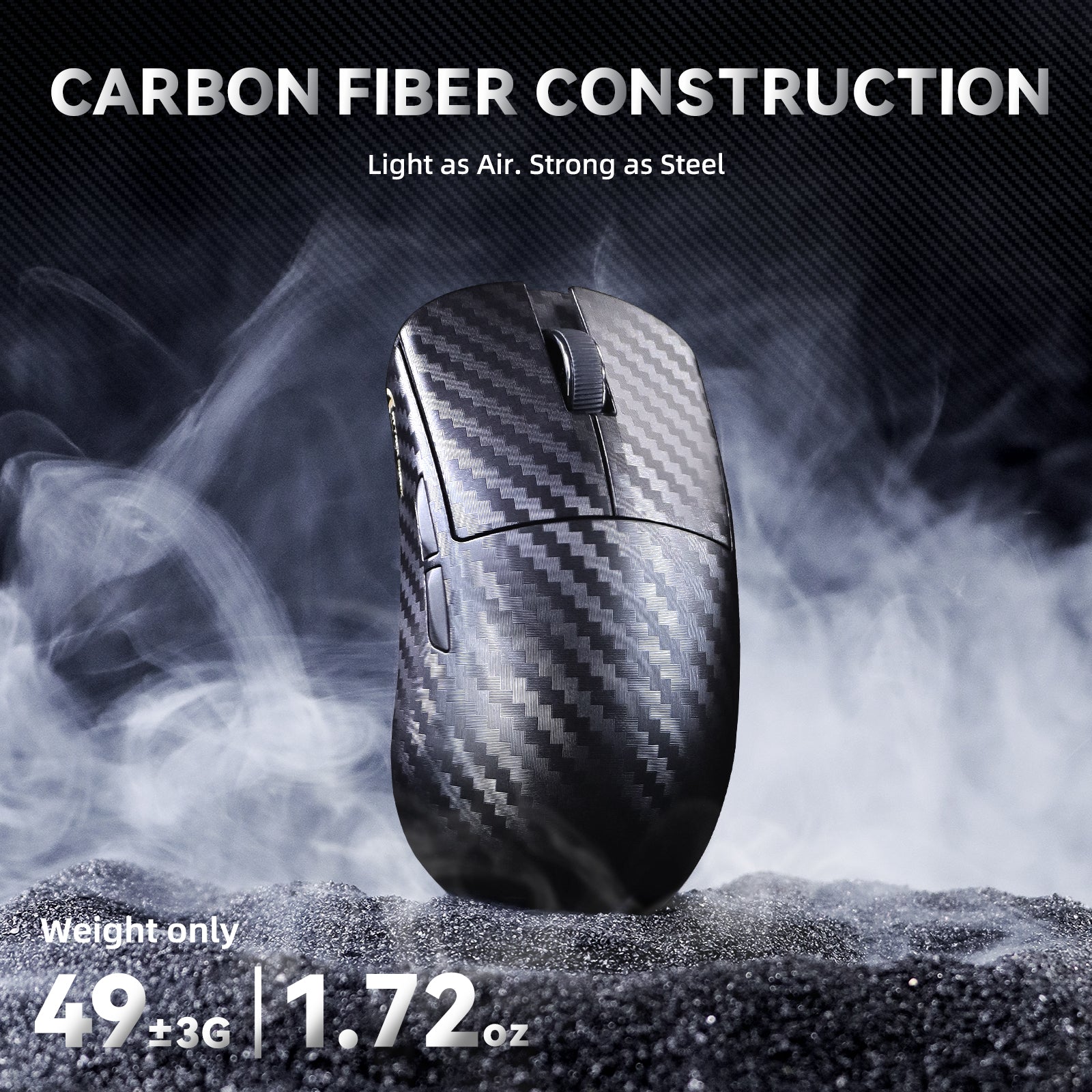 ATTACK SHARK R11 ULTRA Carbon Fiber Wireless 8K Gaming Mouse price in pakistan