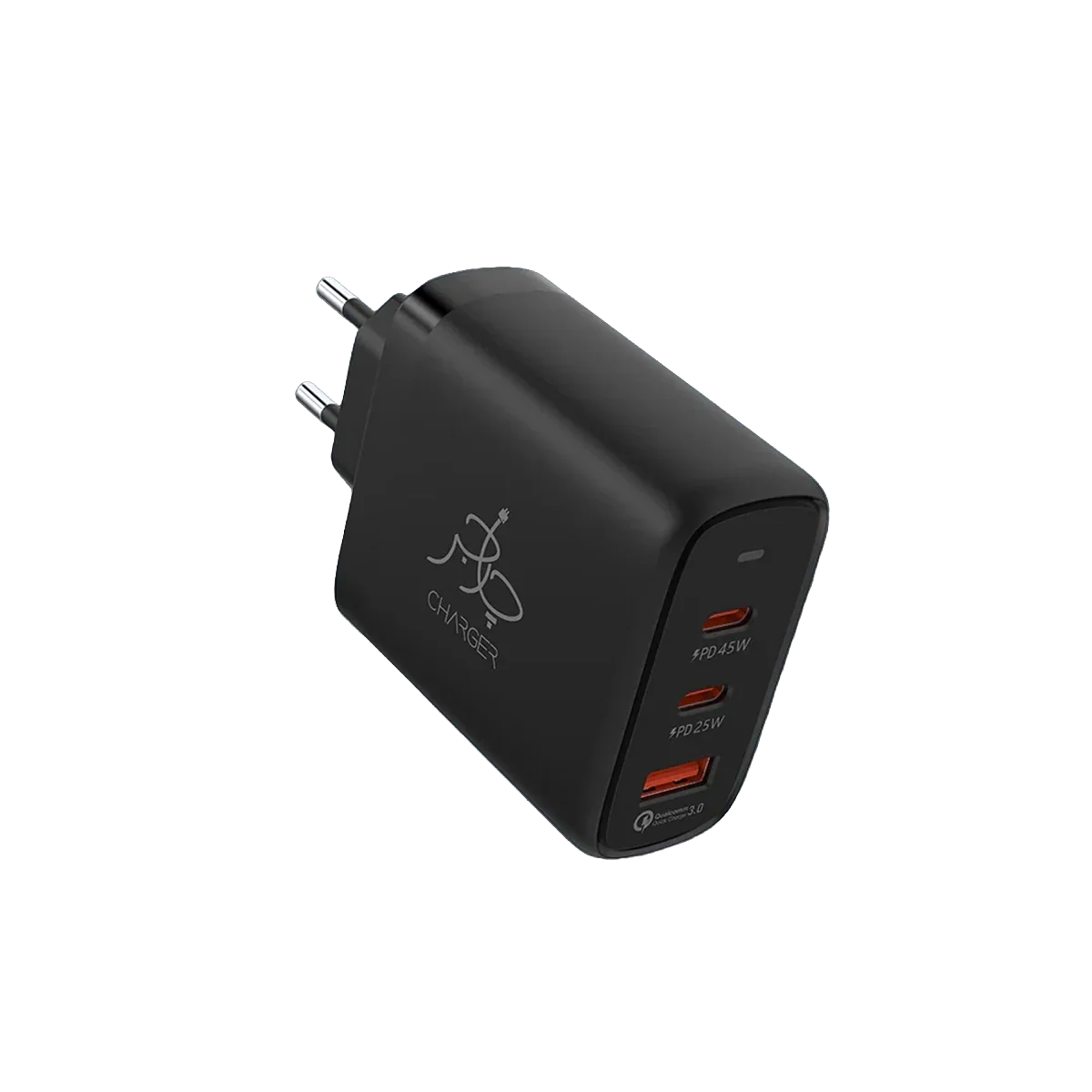 Fusion Triple Boost 65W PD Charger - With USB-C to USB-C Cable