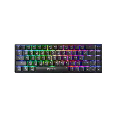 Xtrike Me GK-995W RGB 68 Key BT 2.4GHz Wireless Gaming Keyboard Black