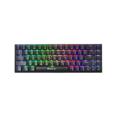Xtrike Me GK-995W RGB 68 Key BT 2.4GHz Wireless Gaming Keyboard Black