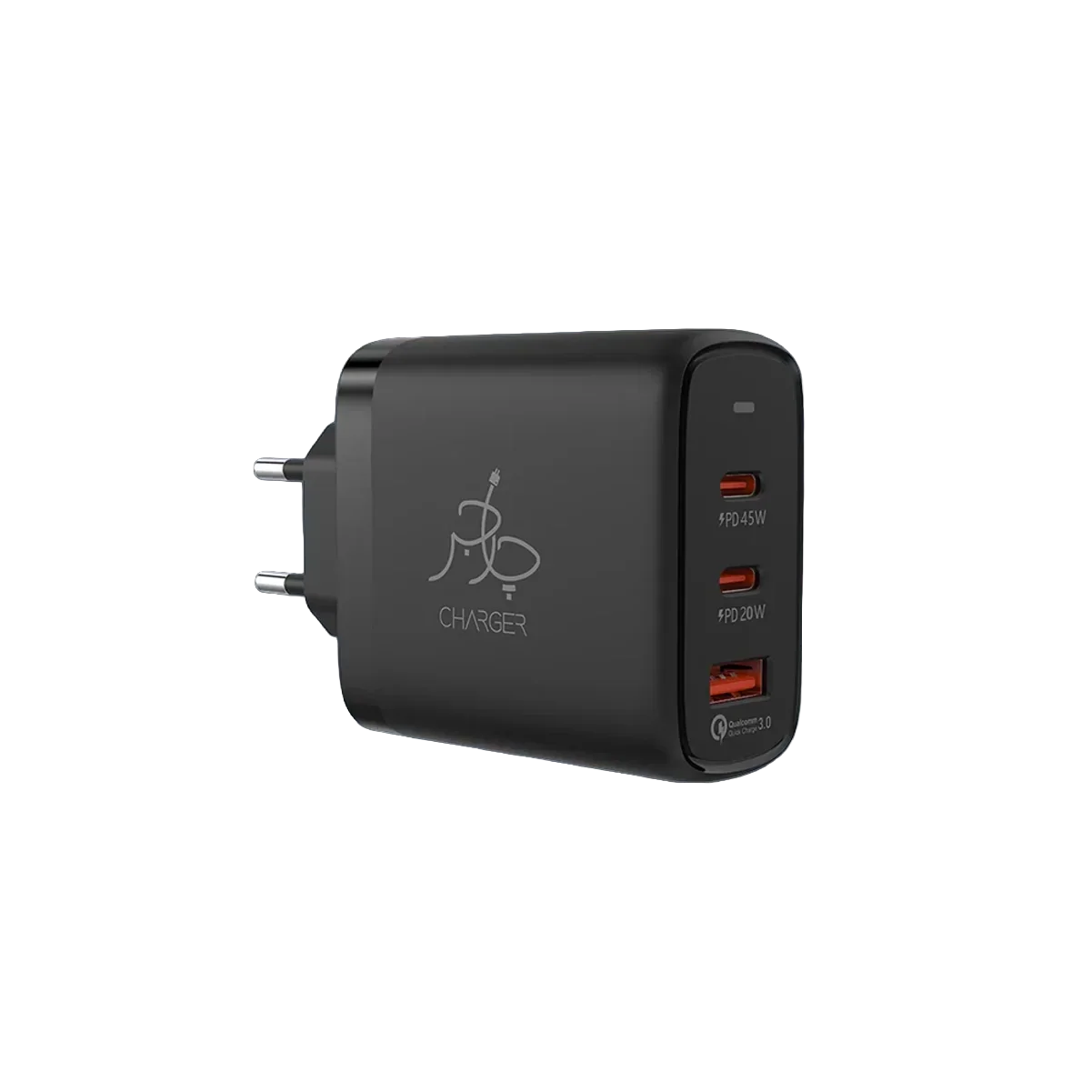 Fusion Triple Boost 65W PD Charger - With USB-C to USB-C Cable