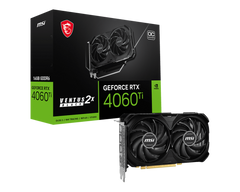 MSI Graphic Card RTX 4060 TI 16GB OC Ventus 2x
