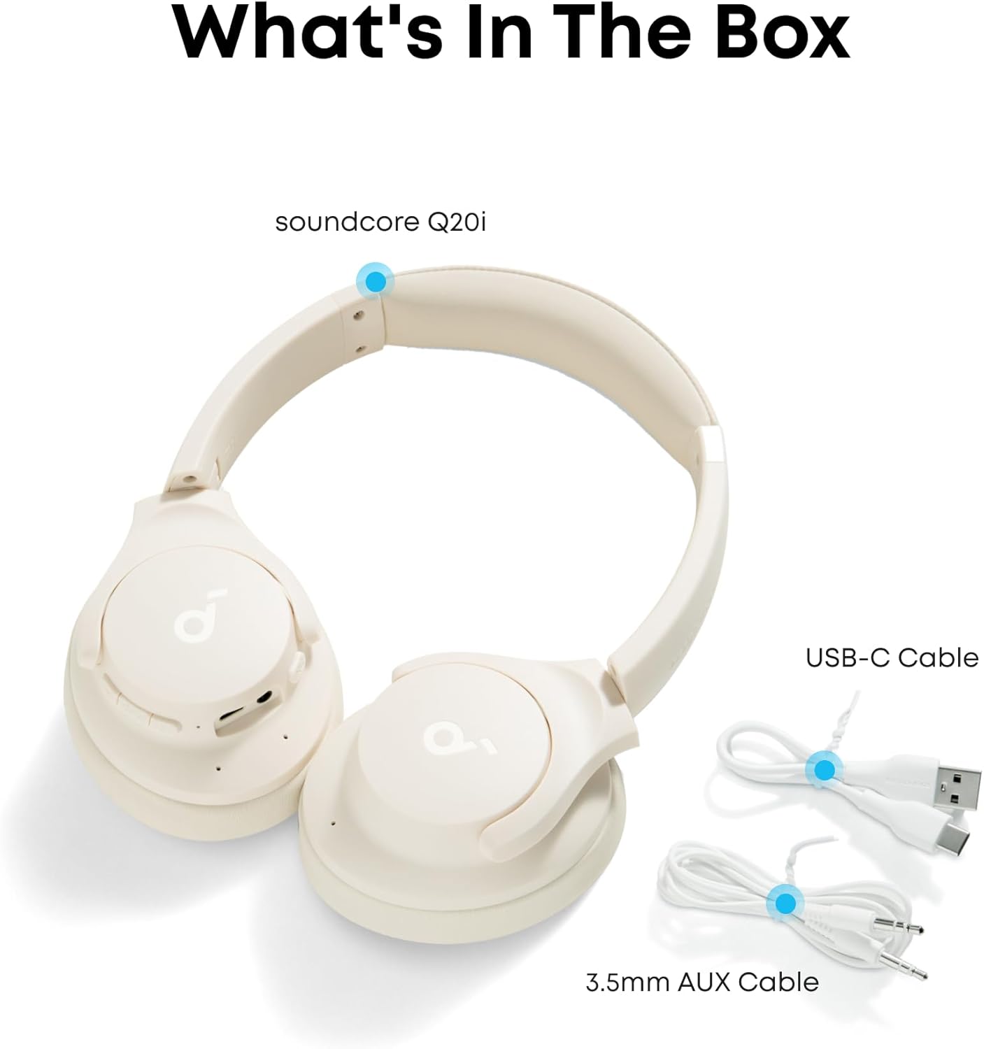 Anker Soundcore Q20i Hybrid Active Noise Cancelling Headphones