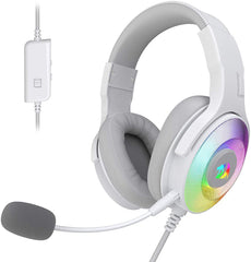 Redragon H350W PANDORA RGB USB Gaming Headset (White)