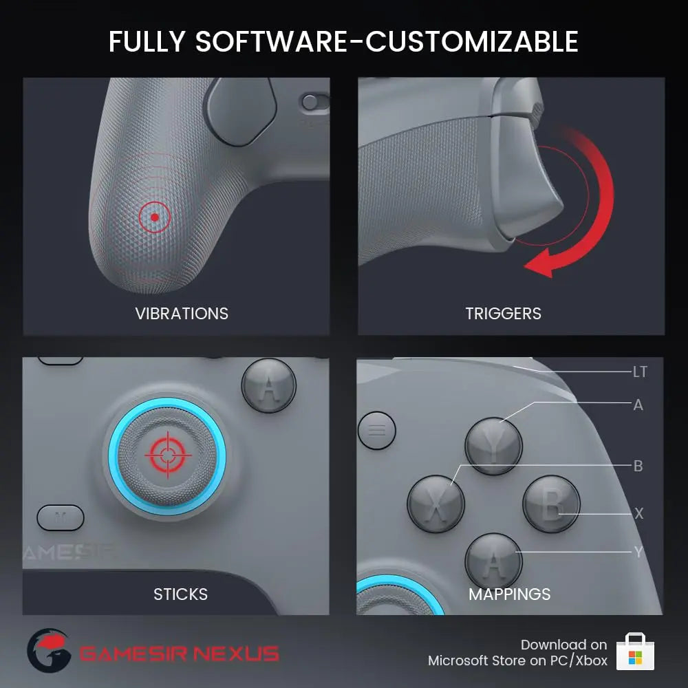 GameSir G7 SE Wired Xbox Controller – Hall Effect Joysticks & Triggers, 3.5mm Audio Jack