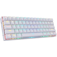 Redragon K530W RGB Draconic Wireless Mechanical Gaming Keyboard with Red Switches (White)