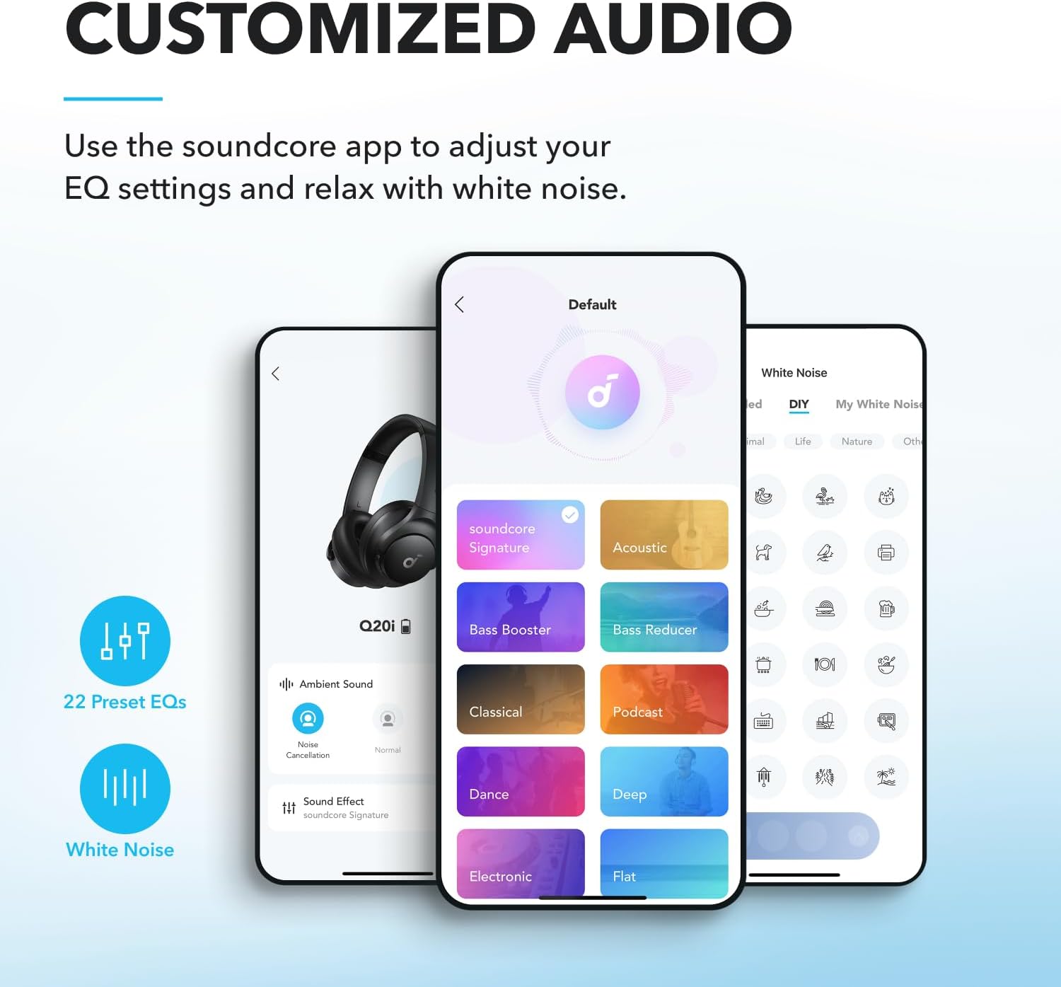 Anker Soundcore Q20i Hybrid Active Noise Cancelling Headphones