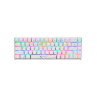 Xtrike Me GK-995W RGB 68 Key BT 2.4GHz Wireless Gaming Keyboard White