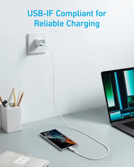 Anker 322 USB-C to USB-C Cable Mfi Certified
