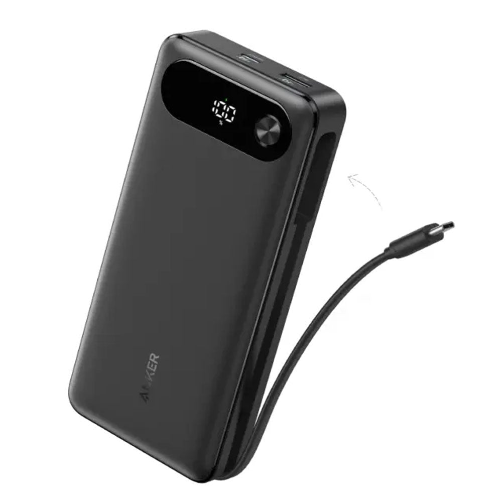 Anker Power Bank (20K, 87W, Built-In USB-C Cable)