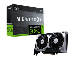 MSI Graphic Card RTX 5060 8GB Ventus 2X OC